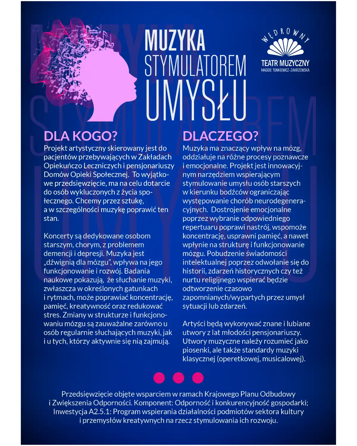 Projekt „Muzyka Stymulatorem Umysłu”